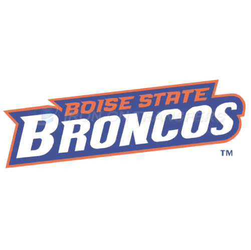 Boise State Broncos Iron-on Stickers (Heat Transfers)NO.4013